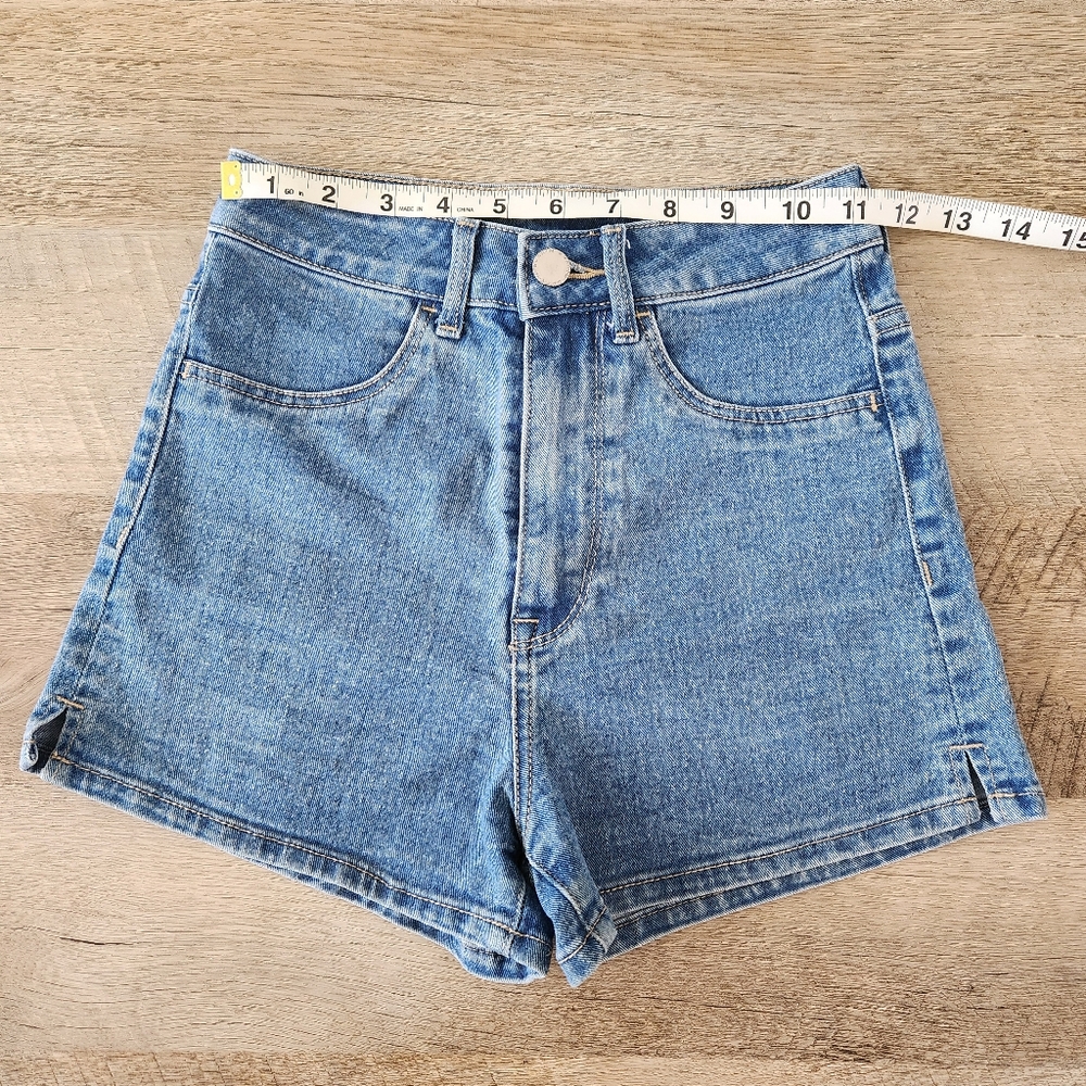 H&M High Waist Jean Shorts - Picture 7 of 10